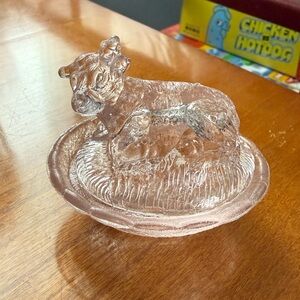 Mini Cow on nest Import - Pink *READ*